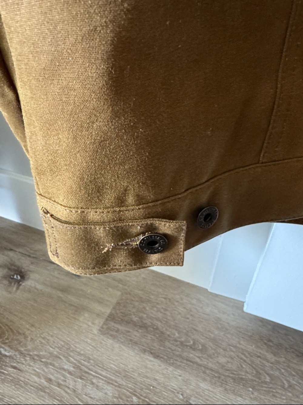 Filson Short Lined Cruiser Tin Cloth Jacket - Picture 8 of 10